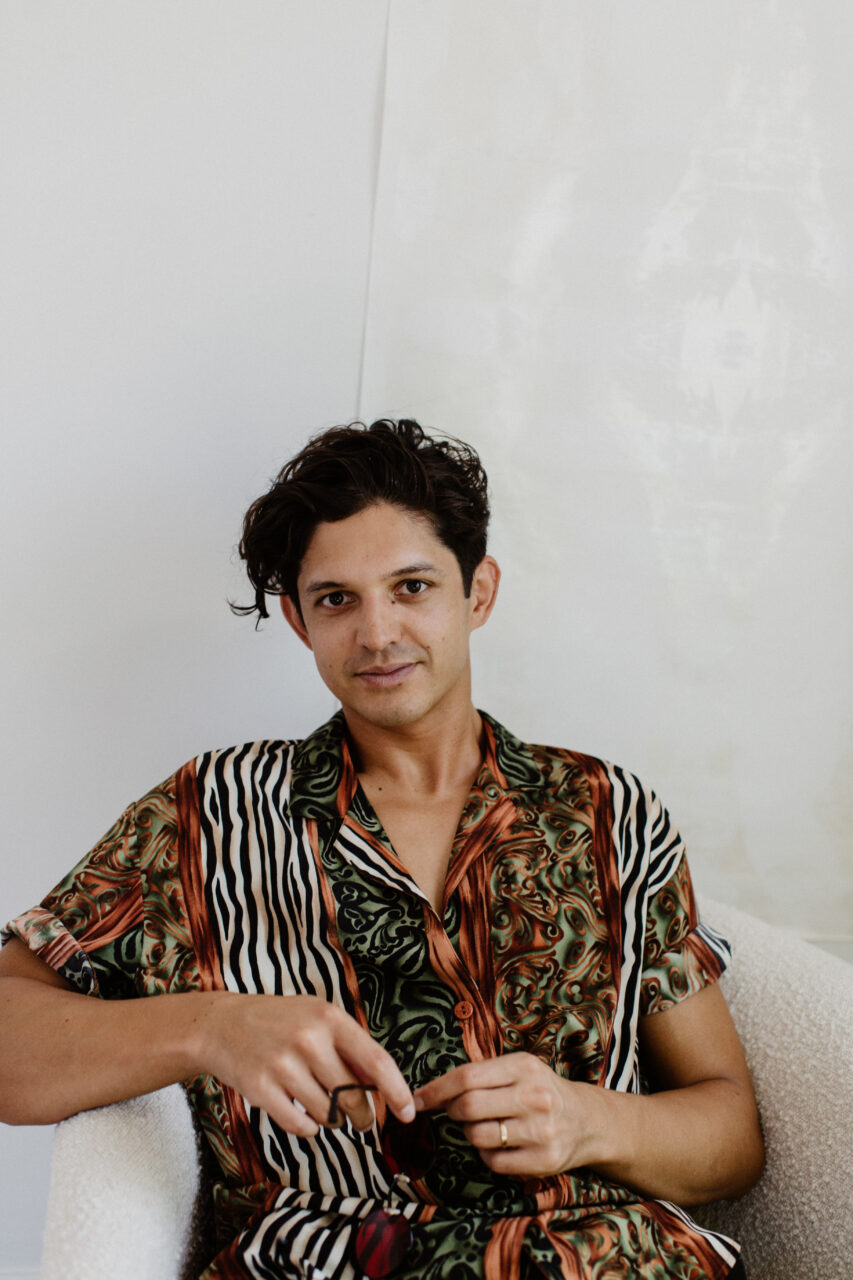 Portrait of musician Conner Cherland.